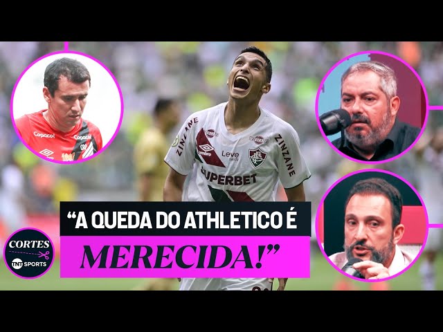 FLUMINENSE E GALO SE SALVAM NO LIMITE E ATHLETICO É REBAIXADO! DISCUTIMOS A RESOLUÇÃO DO Z-4