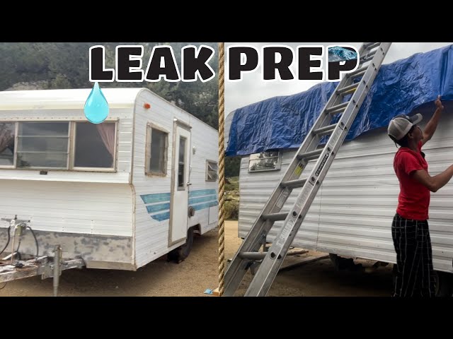 RV Tarping Before Winter! | Full-Time rv Living!