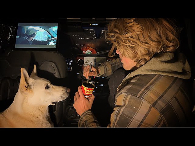 A Cozy Night in the Forest - Living out of my JEEP