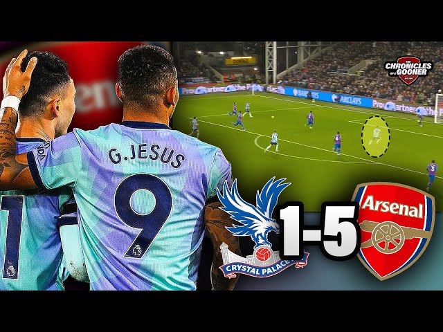 CRYSTAL PALACE 1-5 ARSENAL: The DIFFERENCE in Gabriel Jesus EXPLAINED!