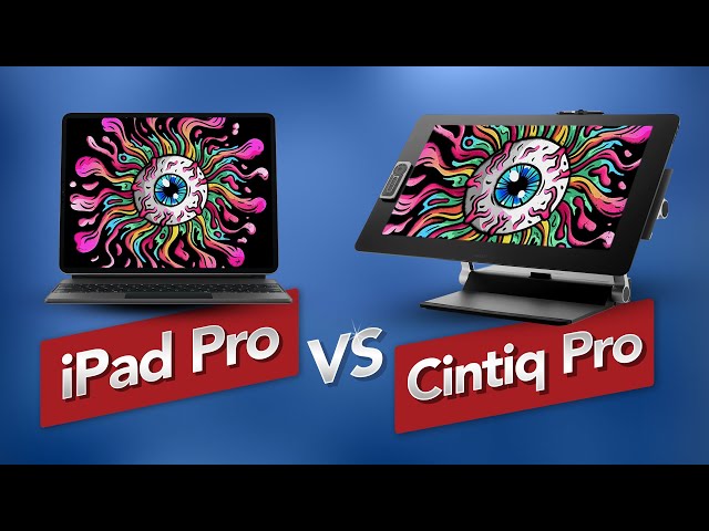 Wacom Cintiq Pro vs iPad Pro - A Graphic Designers Comparison