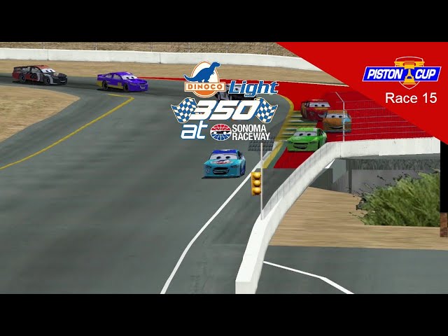 2024 Piston Cup Dinoco Light 350 at Sonoma Raceway Race 15/35