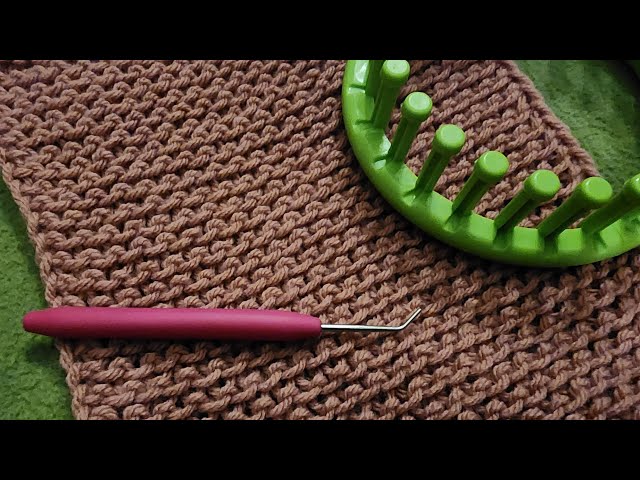 The Garter Stitch - Loom Knitting Tutorial!