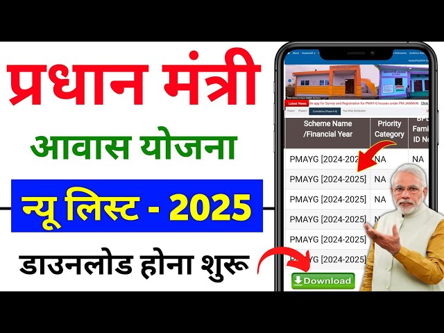 PM Awas Yojana New List kaise dekhe 2025 | PM awas Yojana gramin apply online | PM awas Yojana list