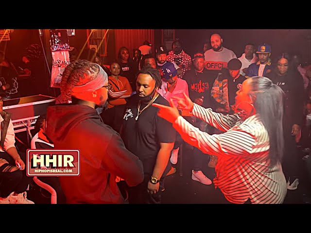 ASH CASH MAKES HER COMEBACK TO BATTLE RAP AT MIDNIGHT MADNESS SPITTING BARS!!!