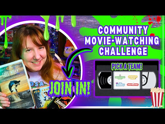 Old School April 2025 | Nostalgic Movie Challenge & Retro Horror Marathon + Readathon