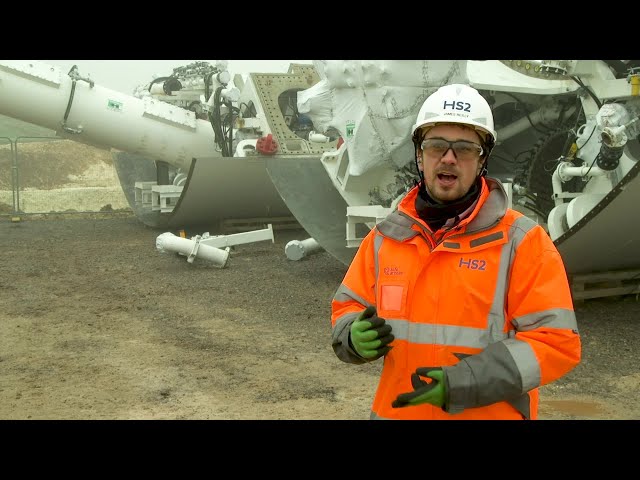 Preparing to Assemble a TBM at the South Portal