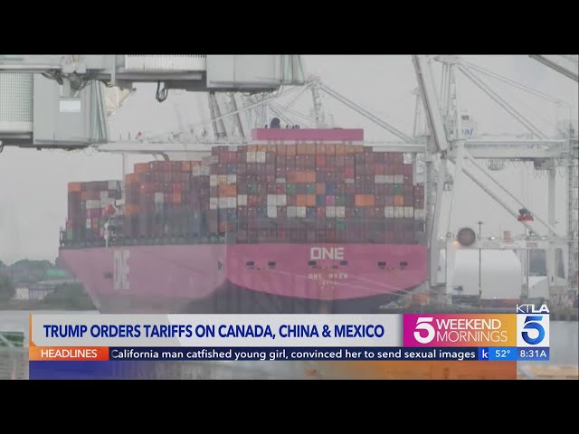 Trump puts tariffs on Canada, Mexico and China, spurring trade war as North American allies respond