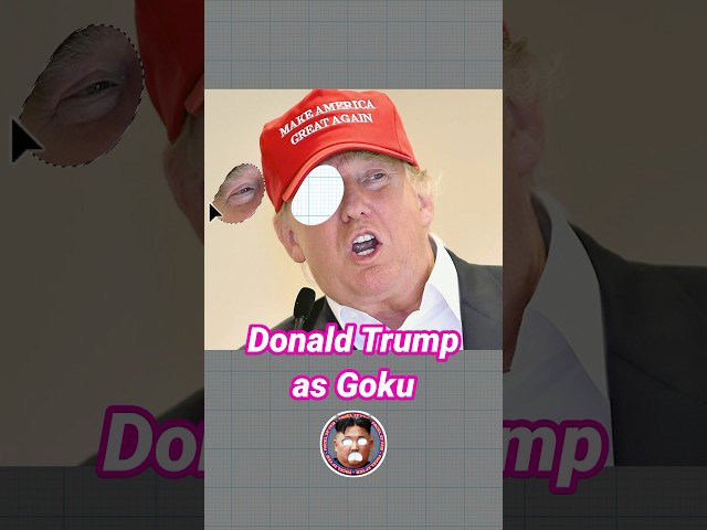 Donald Trump as Goku. #anime #dragonball #memes #celebrity