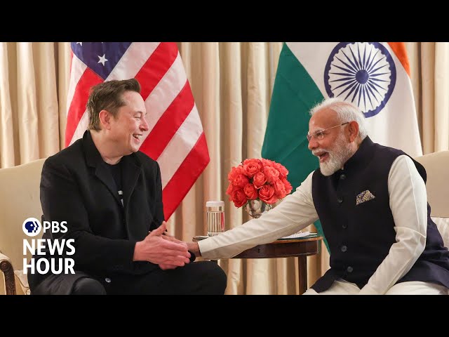 News Wrap: Indian PM Modi visits White House