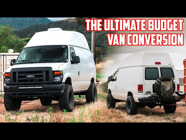 This cargo van conversion cost how much!? Crazy cheap option to a Sprinter van!