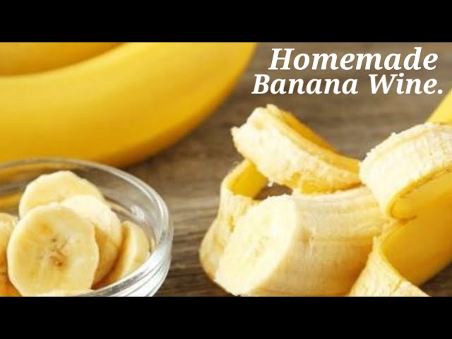 Banana Wine Recipe / Banana Wine Making at Home Easy Recipe