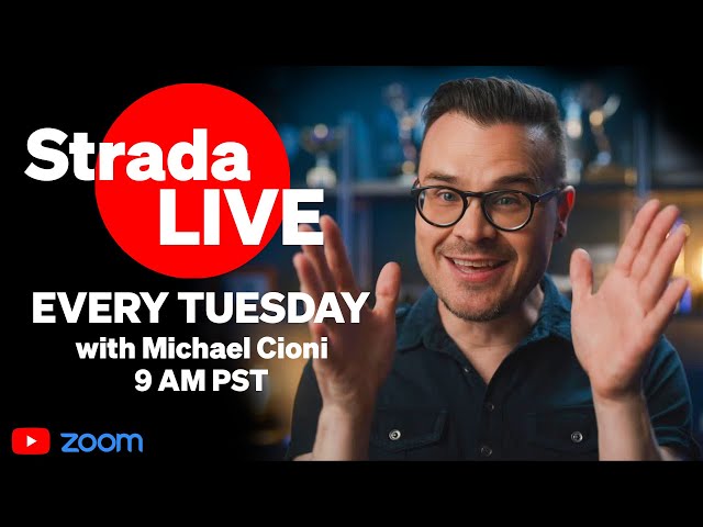 Strada Live: Getting Started with Michael Cioni