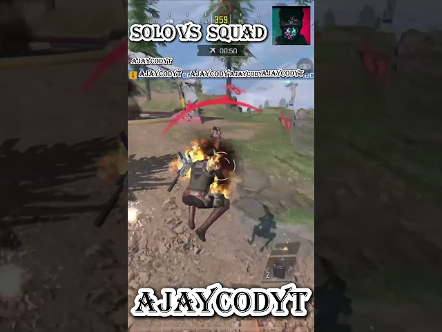 1 vs 4 CAN I CLUTCH SQUAD WIPE 🔥😡‼ COD Mobile!