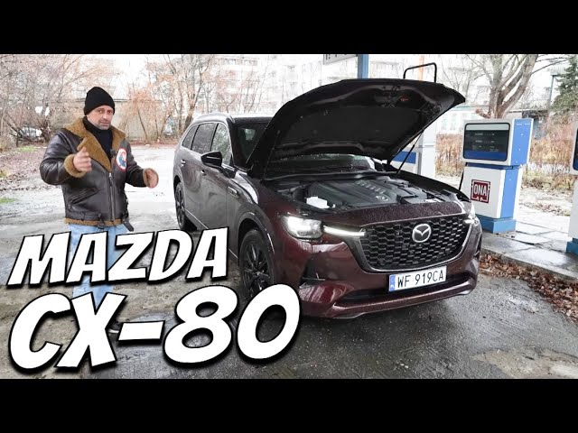 MAZDA CX 80 - GIGANT W DIESLU TO JUŻ PREMIUM? 🤔 | Współcześnie