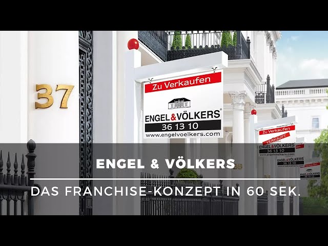 Selbstständig mit Premium-Immobilien – Das ENGEL & VÖLKERS Franchise-Konzept in 60 Sek. erklärt