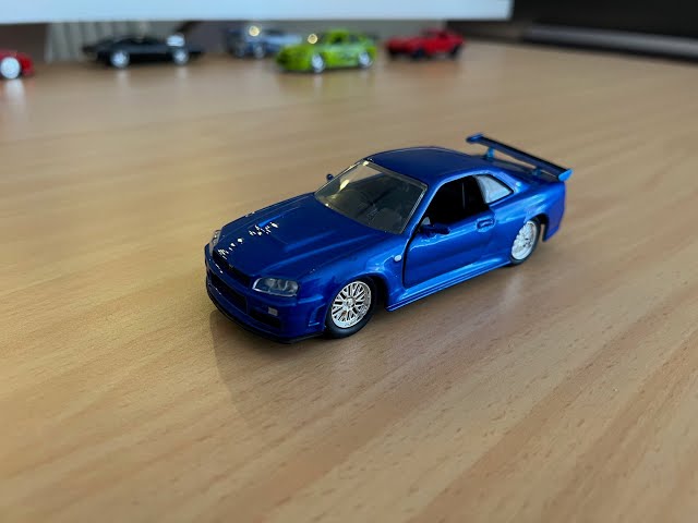 Brian's Nissan Skyline GT-R Fast 2 Furious Cars for Kids #kids #cars #2fast2furious