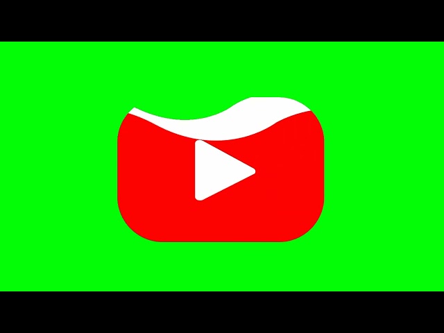 YouTube Logo Green Screen || YouTube Icon animation Copyright free #2024