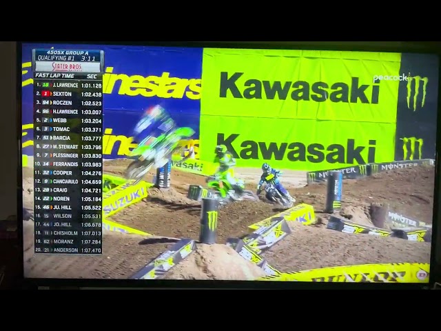 Anaheim 1   450 Qualifying Lawrence- Tomac- Sexton 2024