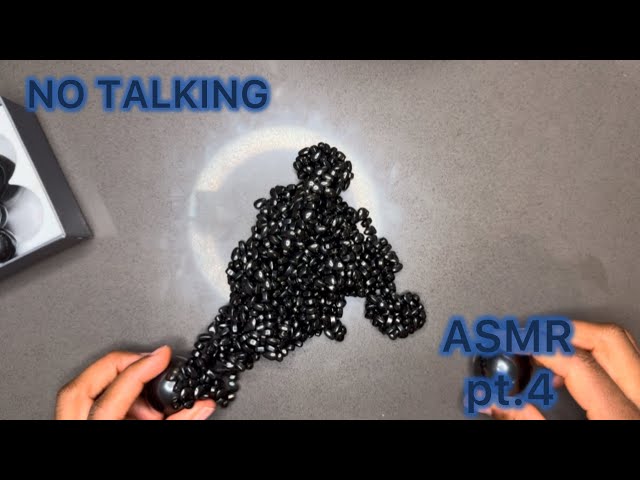 Most Tingly ASMR magnetic balls no talking Inner brain massage | Noise Triggers P4