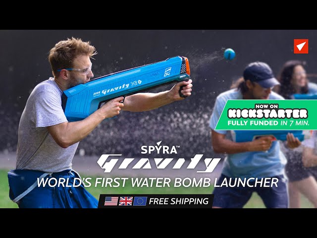 World’s First Water Bomb Launcher: The SpyraGravity Kickstarter Video