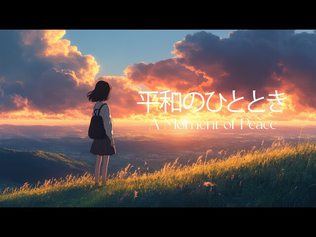 🎧 a moment of peace ✨🌅 - anime peaceful music for study and relaxation