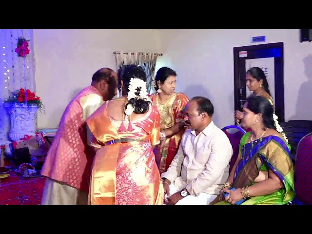 Sree Pooja With Vevik Sai Engagement