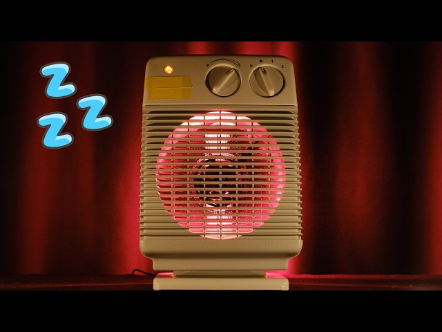 😴 EXTRA DEEP Fan Heater Sound with 528 Hz Binaural Beats For Healing Sleep and Deep Relaxation