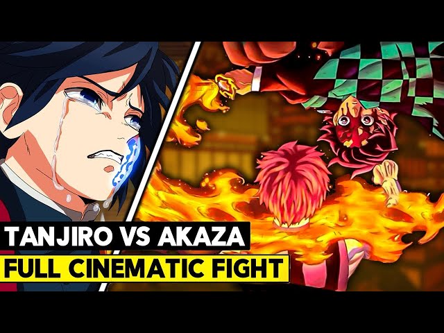 Akaza VS Tanjiro And Giyu Full Manga Fight Explained | Demon Slayer Infinity Castle Arc | M.S