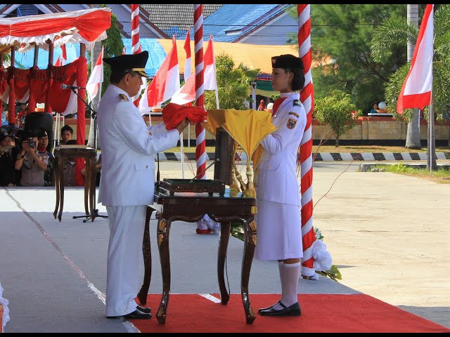 VIDEO KENANGAN  POLEWALI MANDAR : Suasana peringatan  HUT ke 67 RI Tahun 2012 Kab, Polewali Mandar