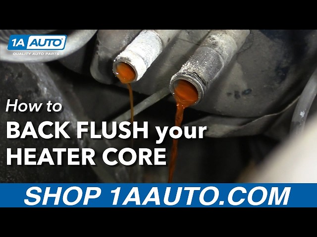 How to Back Flush Your Heater Core by Yourself