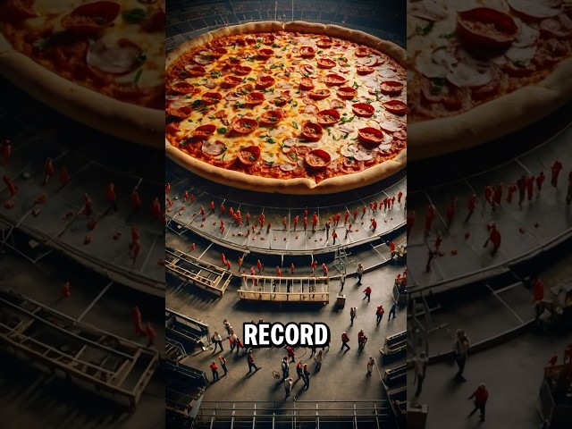 World’s Biggest Pizza Ever #shorts #youtubeshorts #trending