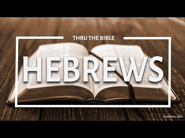 Hebrews 1 (Part 2) :4-14 • The Son Superior to the Angels