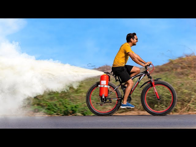 Rocket Powered Cycle - Amazing