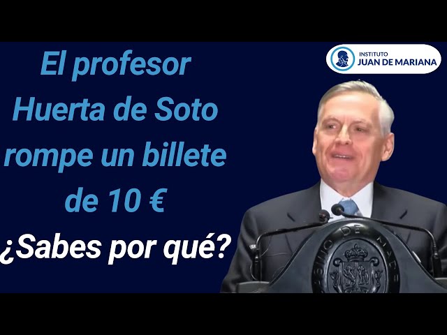 El valor subjetivo del dinero: ¿Qué nos enseña romper un billete de 10 €? | JHS lo hace en clase