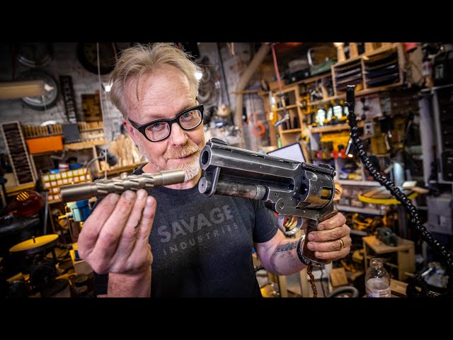 Adam Savage's One Day Builds: Hellboy Samaritan Prop Barrel Rifling!