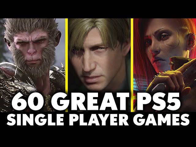 60 Best Single Player Games On PS5 You Need To Experience [2024 Edition]