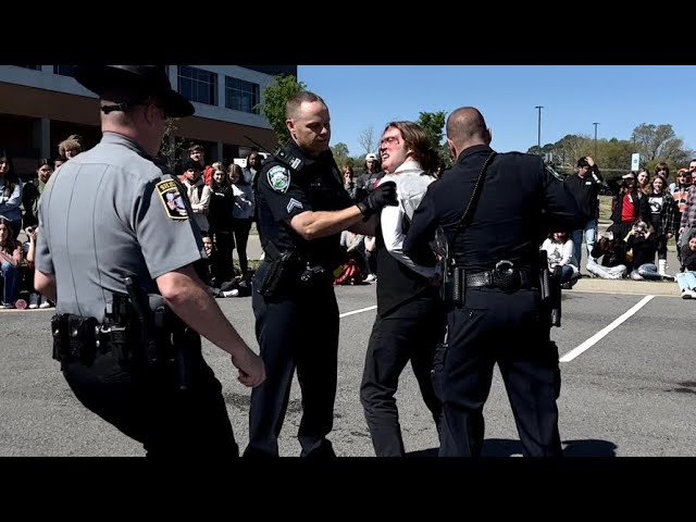 Pope County EMS presents Prom Crash Scenario to RHS Class of 2022