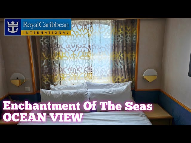 Enchantment Of The Seas Ocean View Room Tour in 2025