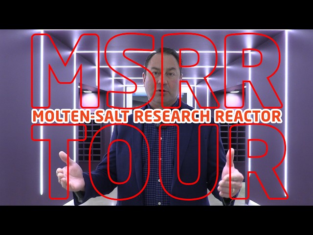 TOUR of Molten Salt Research Reactor (MSRR) Site at ACU's NEXT Lab - Rusty Towell @ TEAC12