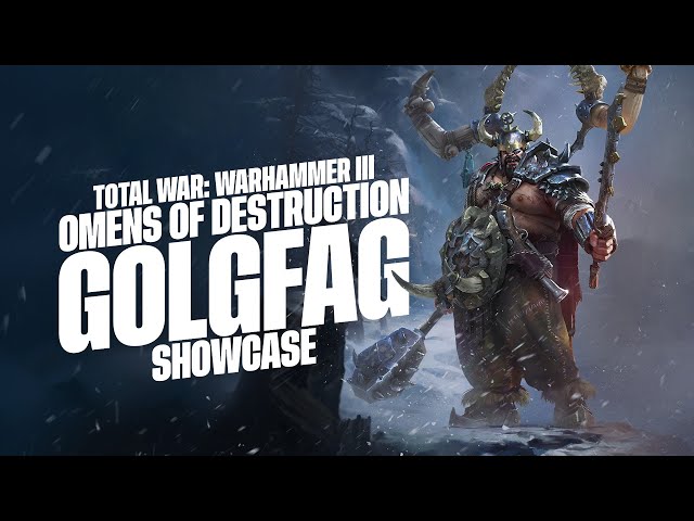 Total War: WARHAMMER III - Golgfag Gameplay Showcase