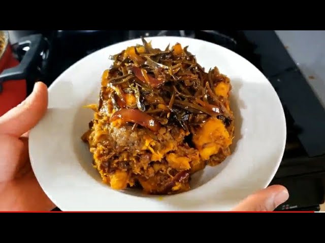 How to cook AGBUGBU NA JI with ukpaka | (FIO FIO and YAM) | PIGEON PEA  | NIGERIAN NATIVE DELICACY