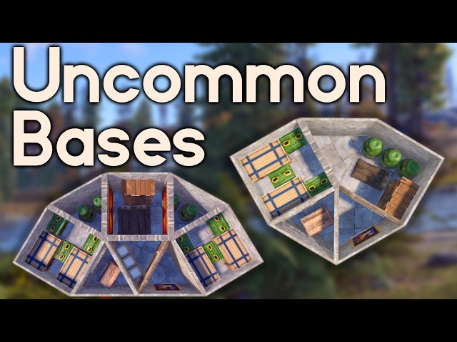 5 Uncommon Starter Base Ideas for Solo Duo Trios - Rust Base Tutorial