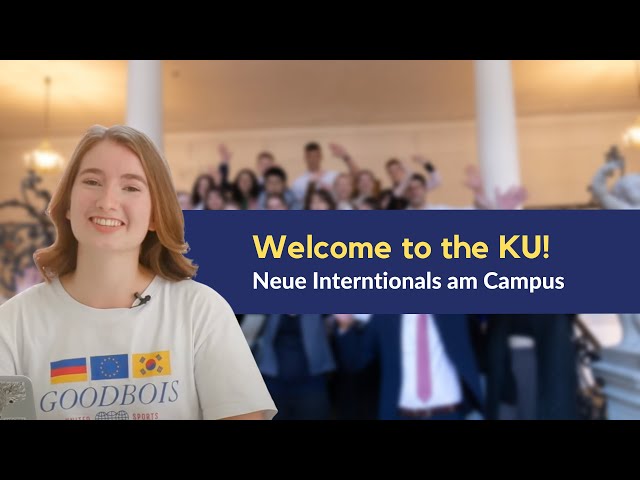 Welcome to the KU: Neue Internationals in Eichstätt!