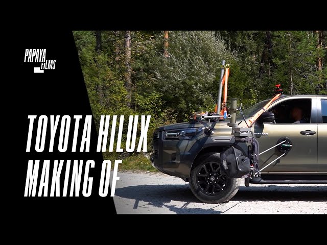 TOYOTA HILUX Behind the scenes