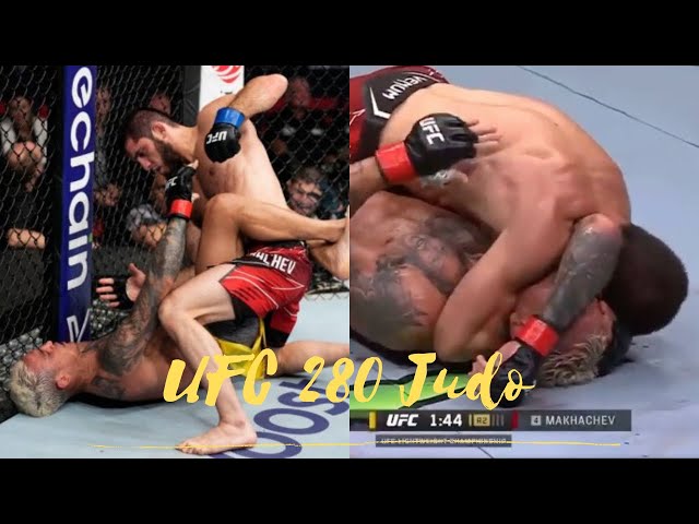 Islam Makhachev's Judo clinic against Charles Oliveira in UFC 280