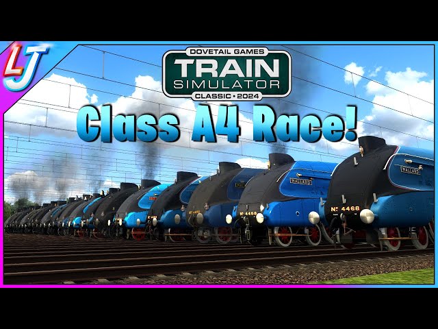 Train Simulator 2024 - Class A4 Again! (Race!)