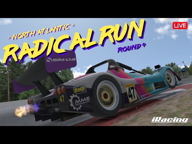 Round 4 @ Mosport | Radical SR8 Championship | iRacing | Bigscreen Beyond VR