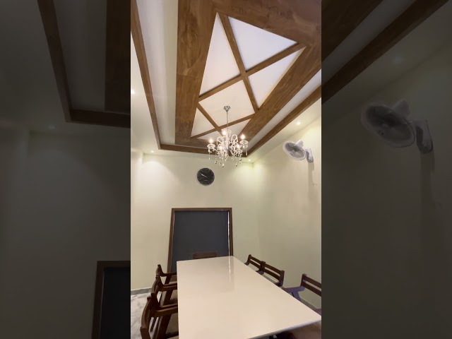 Gypsum ceiling, table area #shorts #ceiling #gypsum #youtube.