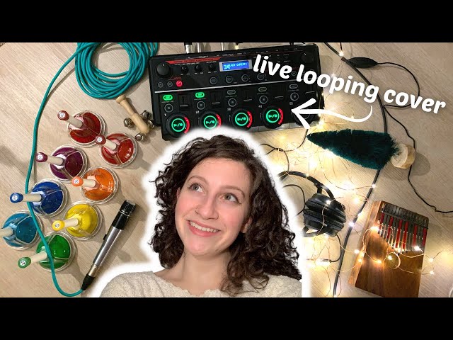 Last Christmas by Wham! 🎄 live looping percussion cover with Boss RC-505